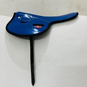 Sillín de Carreras Sintético Azul, Transpirable, Ergonómico, Sillín Inglés de Plástico con Accesorios Ajustables, Ligero, para Carreras de Larga Distancia - Product Image 1