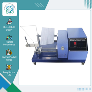 Testeur d'égaleurabilité du fil de qualité supérieure, très demandé, avec modèles manuels et motorisés, utilisé pour mesurer l'apparence du fil sur des plaques. - Product Image 2