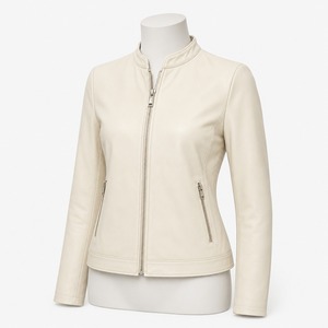 Trending Women Leather Jacket Winter <b>Heated</b> Breathable Windproof Soft Comfortable Material Modern Design Quality Stitching Fit - Product Image 3
