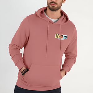 Sudadera de alta calidad para hombre, estilo oversized, con bloques de color, cuello redondo, de algodón y felpa, estilo casual, para streetwear, OEM. - Product Image 1