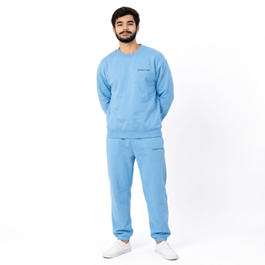 Custom Sweatsuits for Sportswear Clothing Brands with Cotton Blend <b>Hoodie</b> Jogger Sets - Product Image 6