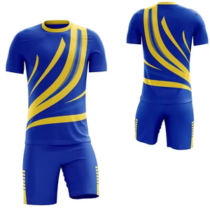ชุดฟุตบอลทีมแบบกำหนดเองขายดีรุ่นใหม่ล่าสุด พร้อมโลโก้-จากซัพพลายเออร์ - Product Image 1