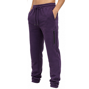 Premium Fleece Casual <b>Trousers</b> Men Custom Design Warm Sweatpants Wholesale OEM ODM Private Label Clothing Manufacturer Mens - Product Image 1