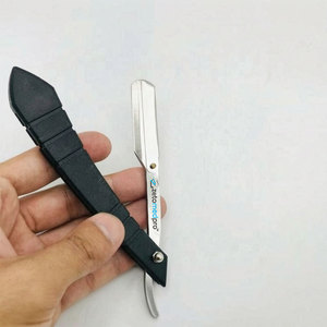 Navaja de Afeitar Desechable para Barbería, Rasoi Plegable, Cuchilla de Seguridad con Características Sostenibles para Afeitar el Cabello y las Axilas - Product Image 2