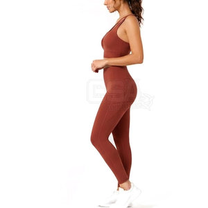 Ensemble de compression premium pour femmes avec tissu extensible respirant pour la gym, la course, l'entraînement, le yoga et les activités quotidiennes - Product Image 2