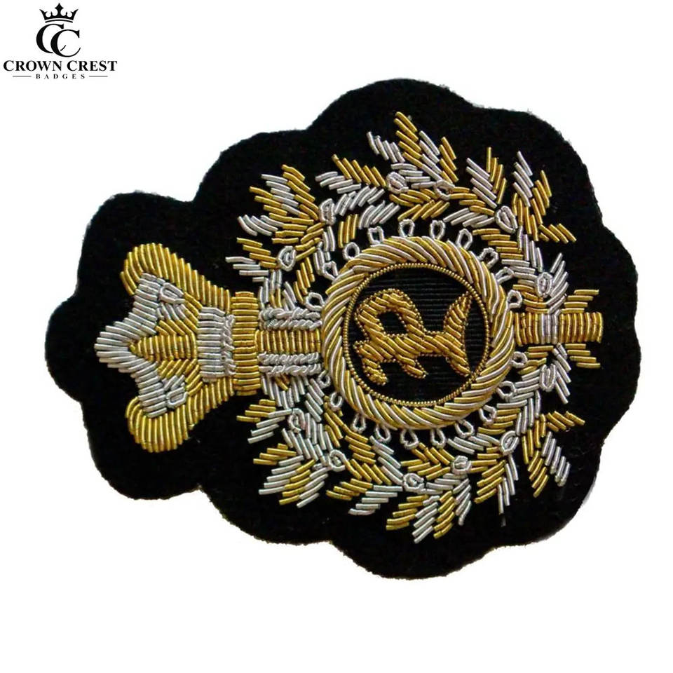 Fine Quality Bullion Blazer Badges With Detailed Goldwork Premium ...