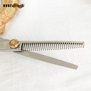 กรรไกรตัดผม5.75นิ้ว AUS8สเตนเลสสตีลจากญี่ปุ่นเครื่องมือความงามใบมีดนูนแหลมสำหรับตัดผม - Product Image 6