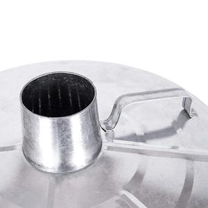 Outdoor leaf burner <b>bin</b> Galvanized steel incinerator Garden debris trash can Round <b>burn</b> barrel with lid Debris Trash Can - Product Image 2