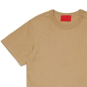 Ropa de Verano a Precio Económico para Pedidos al por Mayor / Camiseta de Algodón Suave para Niños con Cuello Redondo, Informal, Ligera y Transpirable - Product Image 3