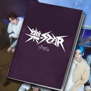 มินิอัลบั้ม Stray Kids [Rock-Star] (รุ่นลิมิเต็ด สตาร์ เวอร์ชั่น) หนังสือเพลงเคป๊อป (ซีดี) วัสดุกระดาษพลาสติก ภาษาเกาหลี A - Product Image 1