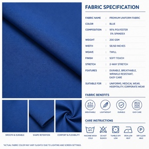 Conjunto de Uniforme Médico Cómodo de Alta Demanda para Mujer, Ropa de Trabajo Clínica, Ropa de Enfermería con Pantalones, Directo de Fábrica - Product Image 6