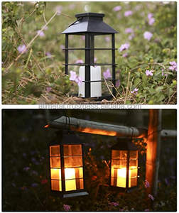 Linterna parpadeante llama fuego vela lámpara interior exterior colgante iluminación decorativa para jardín personalizable - Product Image 2