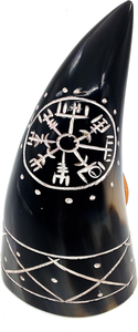 Corne à boire en buffle 100% naturelle, fabriquée à la main, écologique, marque FAIZA CRAFT, provenant de l'Uttar Pradesh, pour la bière et l'eau - Product Image 6