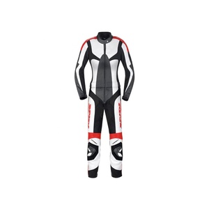 Motorcycle Women's Leather Waterproof Quick Dry Breathable Riding Racing Jacket and <b>Pants</b> Set with Protective <b>Pads</b> - Product Image 1