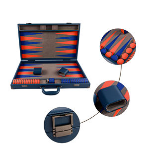 High Compatibility Handcrafted Wooden & Acrylic <b>Backgammon</b> <b>Set</b> Custom Logo Luxury Design for Home Entertainment Holiday Gifts - Product Image 5