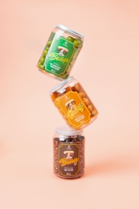 Collection BAISER Amandes enrobées de chocolat à la cannelle sans sucre Qualité supérieure 100gr Fabriqué au Vietnam pour la vente en gros - Product Image 5