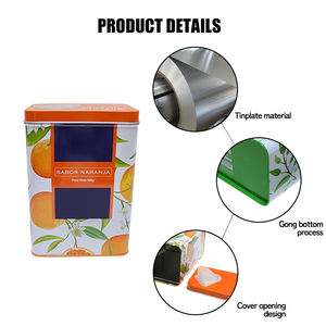 Fabrikneues Design mit offener Metall dose Benutzer definierte leere Minz dosen Lebensmittel qualität Candy <span class=keywords><strong>Mint</strong></span> Verpackung Geschenk <span class=keywords><strong>box</strong></span> - Product Image 5