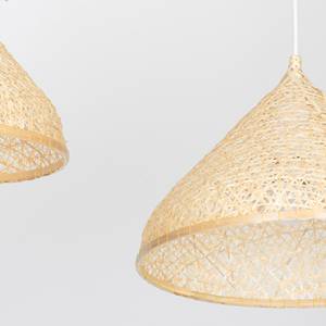 Handmade Bamboo Pendant Lamp Woven Cone Light Boho Rustic <b>Decor</b> Eco Friendly <b>Ceiling</b> Lighting OEM Supplier Vietnam - Product Image 6