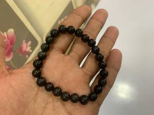 Pulsera de cuentas de obsidiana negra natural de 8 mm, clásica, unisex, regalo, protección psíquica, características de conexión a tierra, gemas. - Product Image 4