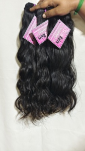 South Indian Temple Bulk Raw Hair Unprocessed Human Hair Extensions From South India Factory Direct <b>Cheap</b> Factory Prices - Product Image 5