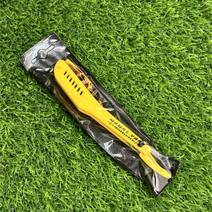 <b>Plastic</b> Handle Exposed Changeable Blade Barber Shaving Razor Custom Logo Professional <b>Sliding</b> Straight Edge Razor for Salon Hair - Product Image 1