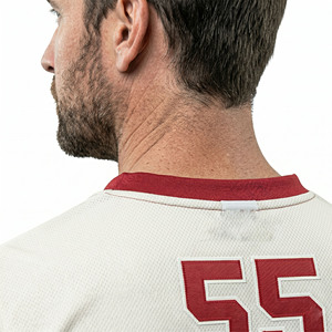 Camiseta de Lacrosse Personalizada para Hombre, Sublimada, con Cuello en V, de Malla, para Entrenamiento, de Alta Calidad, al por Mayor - Product Image 5