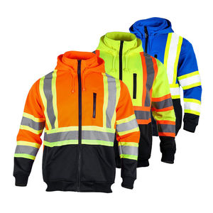 Chaqueta de Seguridad de Alta Visibilidad, Reflectante, Transpirable, de Algodón, con Logotipo Personalizado, Impermeable, Resistente al Viento, Venta al Por Mayor, OEM, Pedidos al Por Mayor - Product Image 6