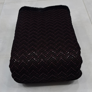 Tissu en velours brodé indien, tissu en velours brodé de luxe pour Abaya, Kaftan, robe de mariée, vente en gros pour les marchés d'exportation - Product Image 2