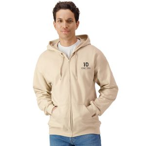 Sudadera con capucha de forro polar de peso medio para adulto, cremosa, suave, cálida, informal, cómoda, personalizada, al por mayor - Product Image 2