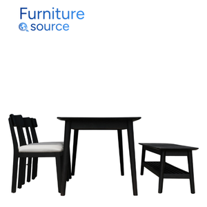 Table à manger en bois moderne et élégante, abordable, durable, élégante et confortable pour un repas quotidien Fabricant de meubles du Vietnam - Product Image 2