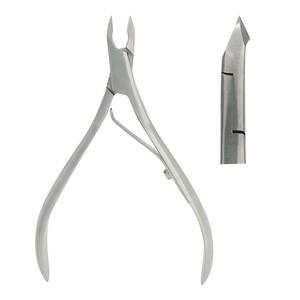 Professional Stainless Steel <b>Nail</b> <b>Clipper</b> 15mm Jaw Flat Blade Sharp Tip <b>for</b> <b>Thick</b> <b>Nails</b> Adult Use - Product Image 4