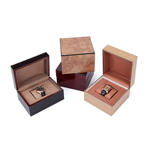 Cajas de Regalo de Piel Sintética PU de Primera Calidad para Relojes y Joyas, Estilo Abatible, Empaque Elegante para Venta al por Menor, Solución Protectora de Almacenamiento - Product Image 4