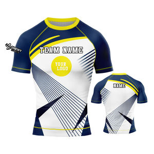 Camiseta de Compresión para Hombre, Protección Solar UPF50+, Secado Rápido, Transpirable, Ecológica, para Surf, Fitness y Entrenamiento - Product Image 3