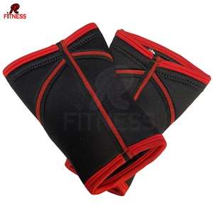 Genouillères de protection professionnelles réglables en Spandex et Nylon pour la musculation RC Fitness Wear - Product Image 4