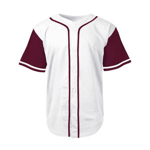 Mens 6 Button Baseball Inspired Jersey Front Opening Casual <b>Athletic</b> Top Short Sleeve Streetwear Daily Outfit - Product Image 1