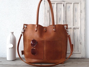 Sacs fourre-tout en cuir personnalisés à prix de gros très demandés, avec logo sur mesure, nouvelle collection, style unique, tailles adaptées - Product Image 5