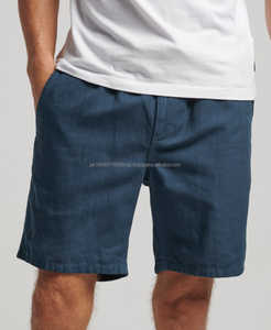 Short pour hommes de qualité supérieure avec cordon de serrage à pointe en métal dernière mode et short à la mode Polyester / Nylon décontracté teint uni - Product Image 1
