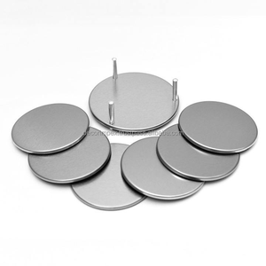 Sous-verre rond en aluminium Offre Spéciale sous-verre Offre Spéciale avec support sous-verre prenant en charge la personnalisation du logo laser - Product Image 2