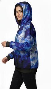 Hoodie unisexe surdimensionné de style streetwear d'hiver haut de gamme avec design brodé et sublimation intégrale pour un style décontracté - Product Image 5