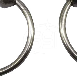 Bocado de Anillas Sueltas de Acero Inoxidable de Alta Calidad para Control y Comunicación del Caballo, Ideal para Entrenamiento y Manejo Ecuestre - Product Image 6