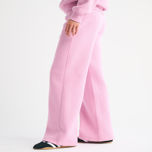 Pantalon de jogging en molleton de qualité supérieure pour femmes, coupe ample et décontractée, doux et chaud, idéal pour l'entraînement physique et les tenues décontractées - Product Image 3