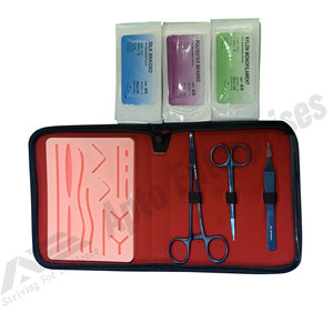 Kit de formation de suture Kit de pratique de suture chirurgicale en acier inoxydable Simulation de formation Étudiants en médecine Kit de suture Instrument médical - Product Image 1