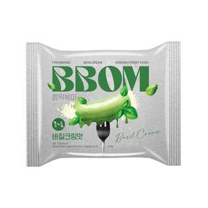 [Attract] BBOM TTEOKBOKKI POUCH, gâteau de riz coréen instantané, saveur douce et épicée, rose, basilic, crème de fromage, accompagnement pour repas quotidien - Product Image 4