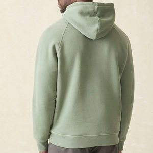 Customized Half Zip <b>Velour</b> Fleece Hoodie for Men Eco-Friendly Winter Vintage Oversized Casual <b>Sweatshirt</b> - Product Image 2