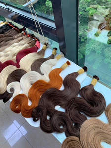 Extensiones de Cabello Humano Vietnamita Nasa Hair Super Double Drawn, Precio de Fábrica, Ondulado, Longitud Completa de 40cm a 70cm, Modelo Andy - Product Image 1