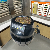 Le compteur automatique industriel et la trieuse de pièces de monnaie C350 calculent la valeur de la devise PKR