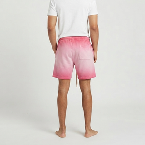 Pantalones Cortos de Algodón 100% Pesado Personalizados OEM con Cordón Largo, Lavado Ácido, Doble Cintura, Largura hasta la Rodilla, Estilo Urbano de Verano 2026 - Product Image 6