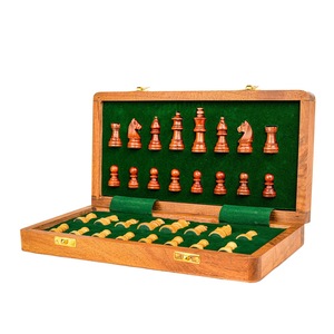 ILAHI's Eco-Friendly Rustic Polished Rectangle <b>Chess</b> <b>Board</b> Game 100% Handmade Pure Wood Animal/Love Style Customized Size <b>Chess</b> - Product Image 4