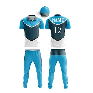 最佳新印度板球制服在线，印度新模特设计运动t恤设计板球队球衣