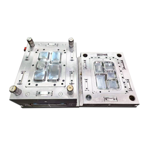 PGT Resin <b>Modified</b> Eco-friendly <b>Plastic</b> Tableware mold-Five-compartment plate - Product Image 5